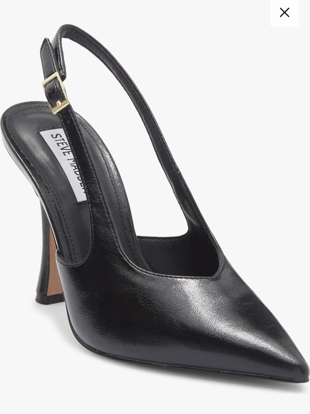 Beverlie Pointed Toe Slingback Steve Madden pump